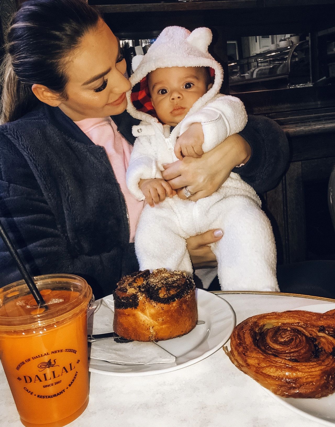 Kai and Mommy in France. Kai and Mommy in France.